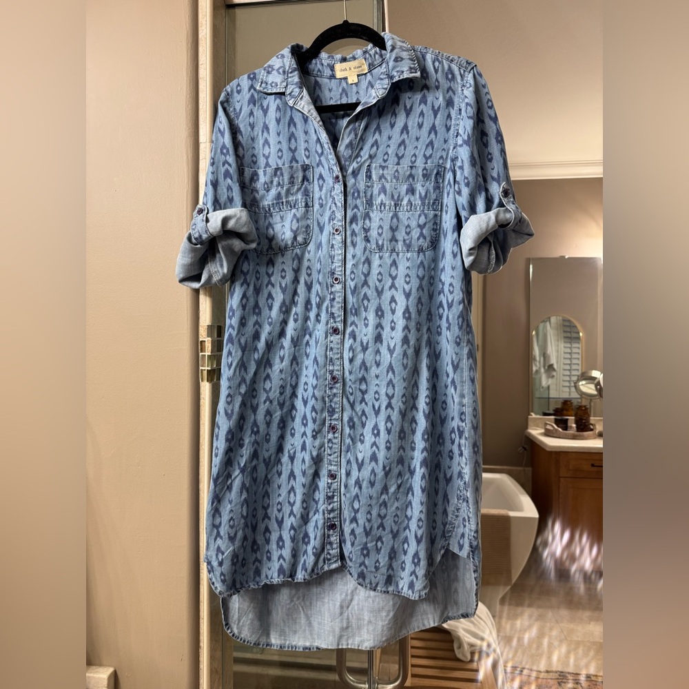 Anthropologie Cloth and Stone dress size L - Picture 3 of 6